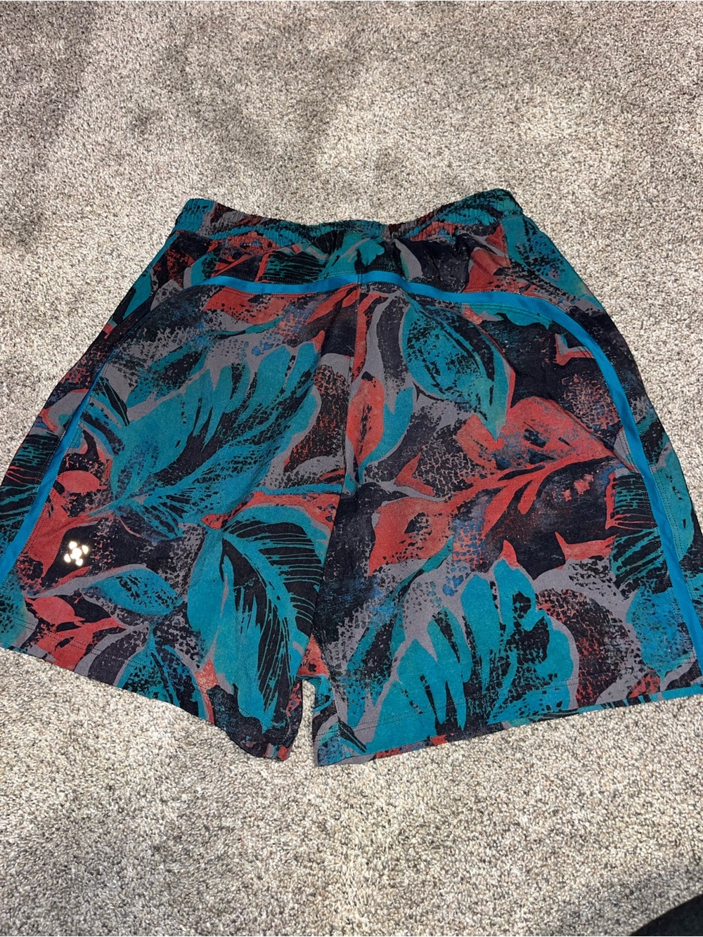 Lululemon Pace Breaker Shorts  7” Colorful Running Training Medium Unlined